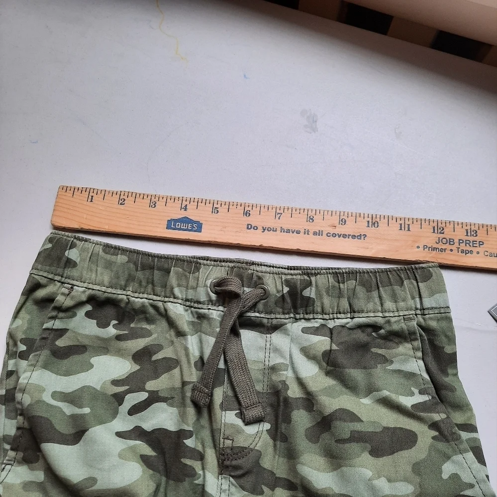 Gymboree Camo Cargo Joggers Pants Boys 7 Green Stretch Cotton‎